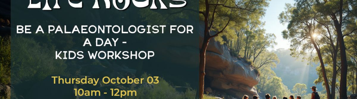 Be a Palaeontologist for a Day - School Holiday Activity Cover Image